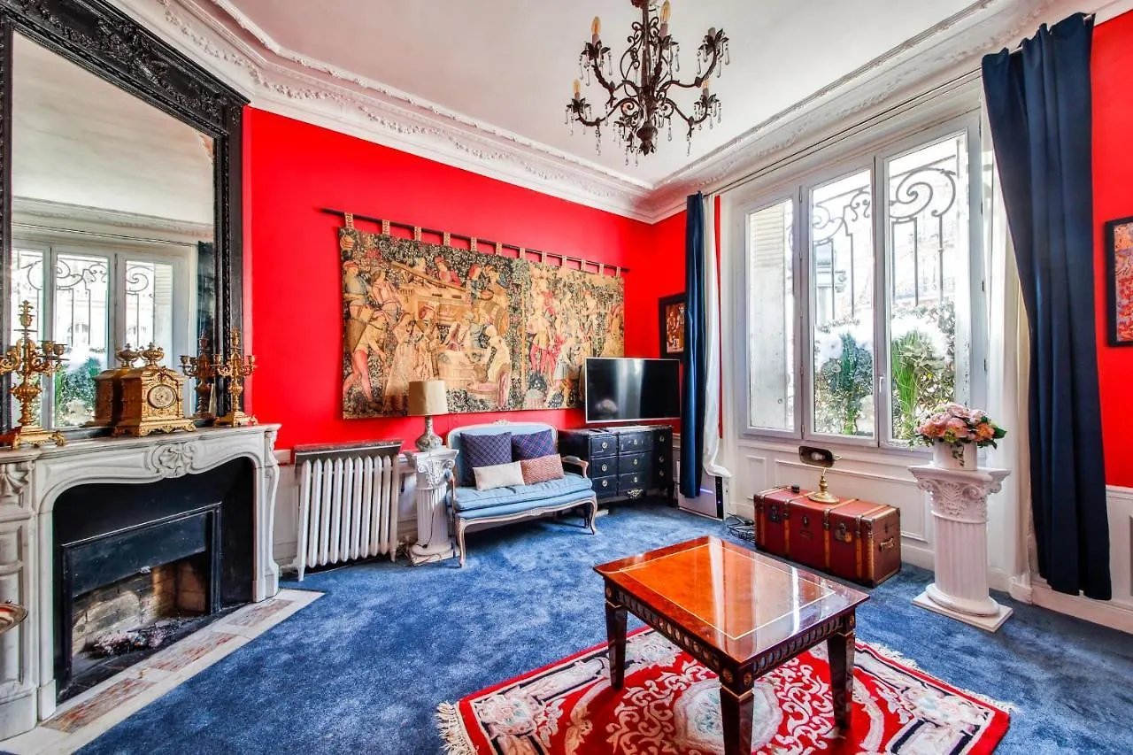 Apartmán #Arc Detriomphe #Trocadero #Style Haussmanien#Ac Paříž 0*,  Francie