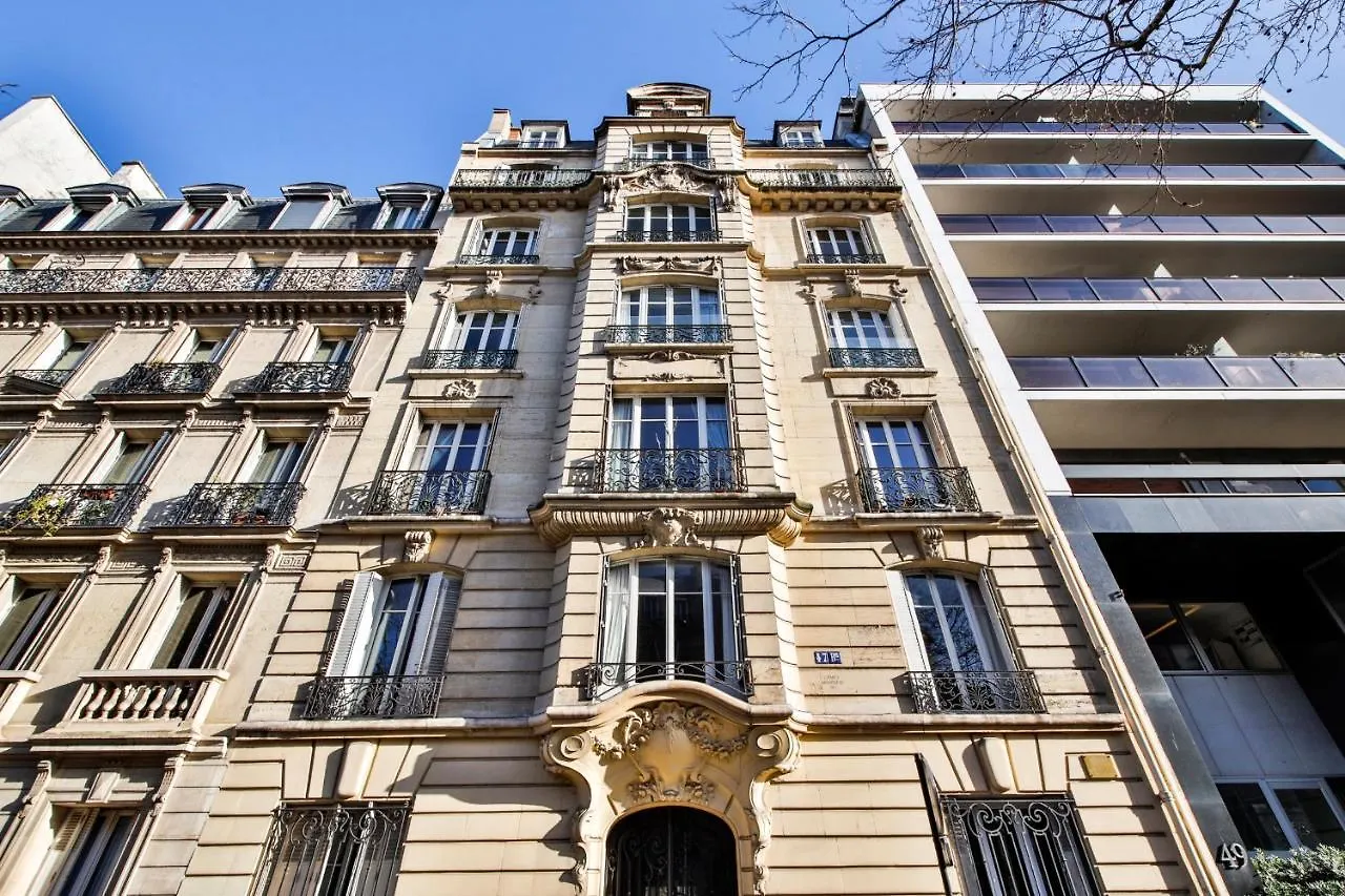 #Arc Detriomphe #Trocadero #Style Haussmanien#Ac Appartement Parijs 0*,